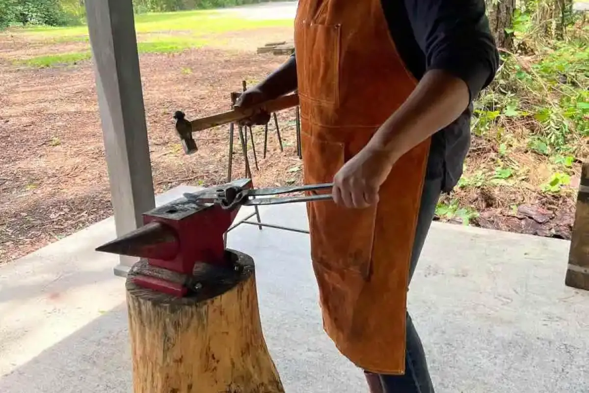 Blacksmithing at The Forge