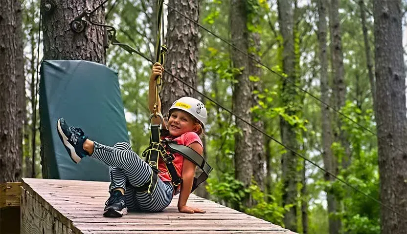 Kids Zipline Expirience South Carolina