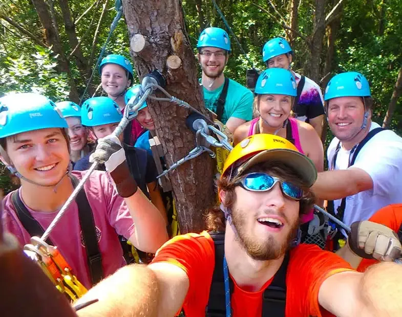 Fun activity for Families at Charleston adventure Forest